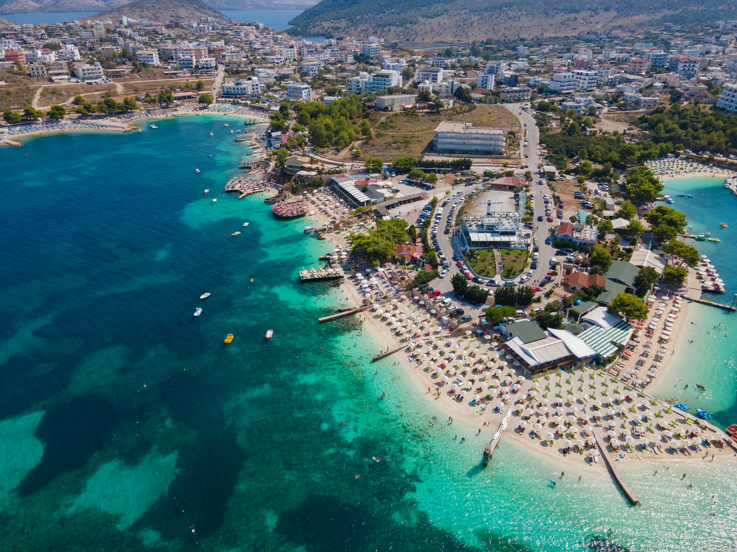 Riviera albanesa en Ksamil